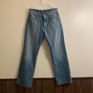 Lucky brand mens boot legged jeans